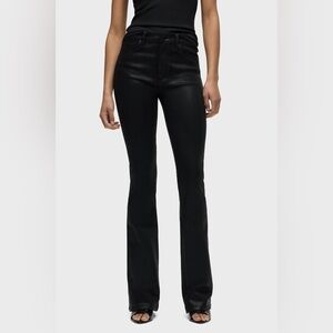 Hudson Jeans Black High-Rise Button Closure Pants